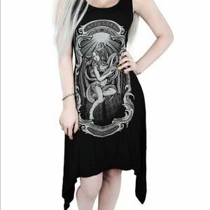 Killstar Asymmetrical dress